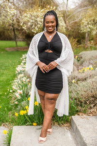 Summer Nights Black Dress Womens Ave Shops 