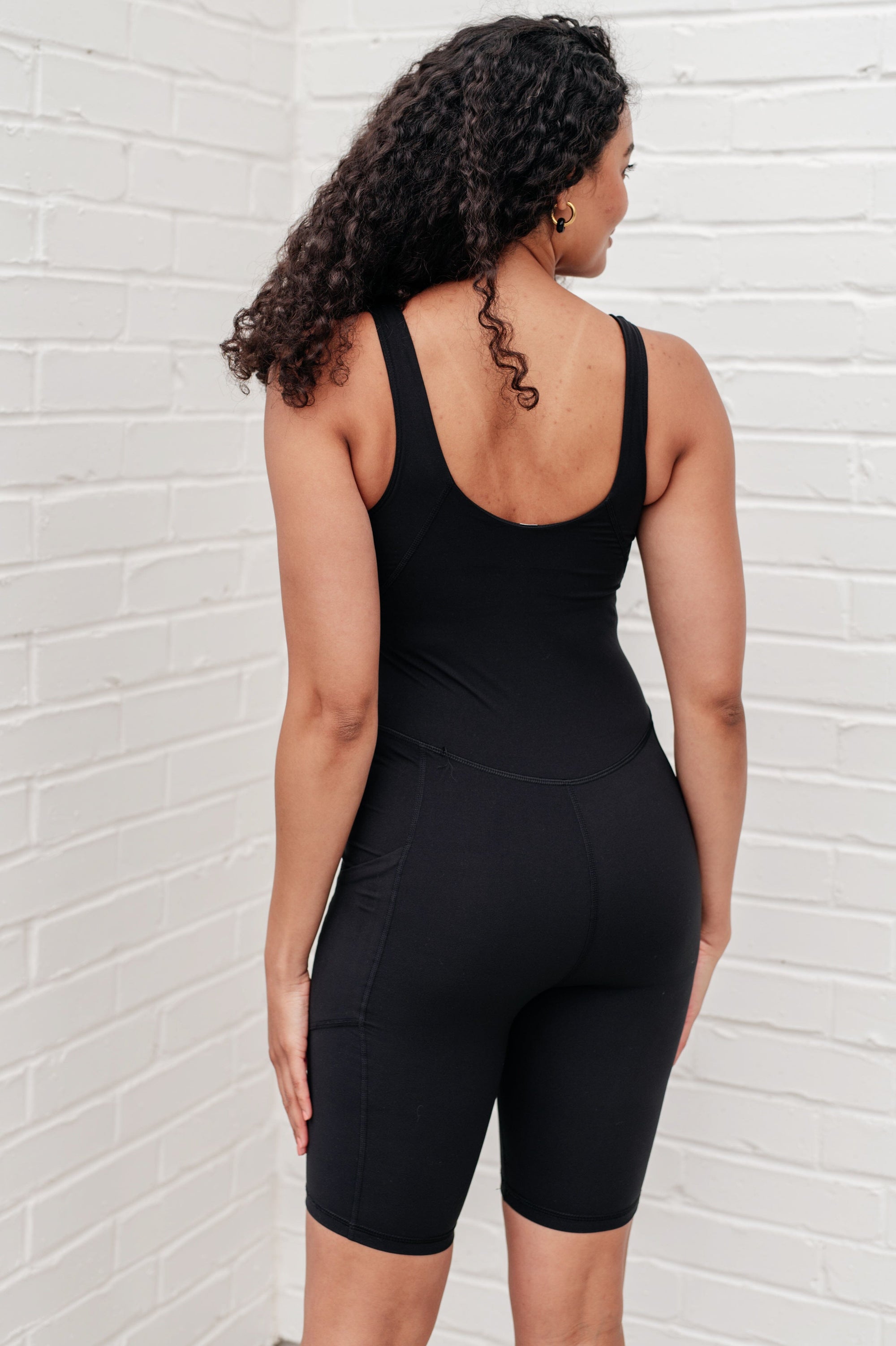 Sun Salutations Body Suit in Black Athleisure Ave Shops 