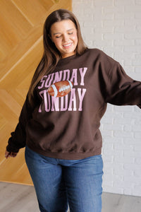 Sunday Funday Graphic Sweatshirt Tops Ave Shops 