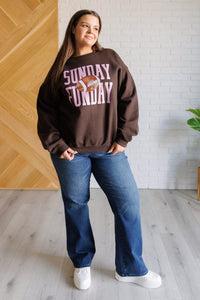 Sunday Funday Graphic Sweatshirt Tops Ave Shops 