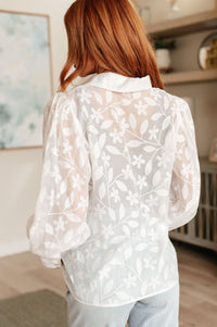 Sweet Serotonin Lace Button Up Tops Ave Shops 