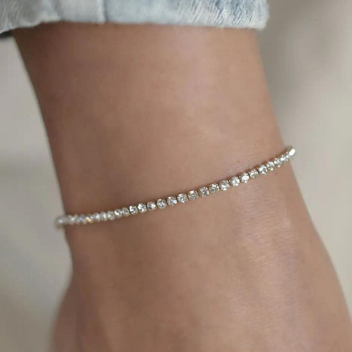 The Sis Kiss Ibiza Anklet Silver (water resistant) Anklet The Sis Kiss