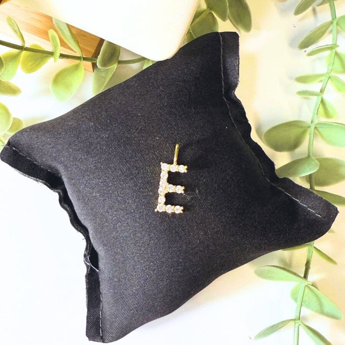 The Sis Kiss Standout Initial Charms Gold - E Necklace Charm The Sis Kiss 