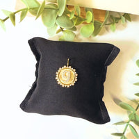The Sis Kiss Vintage Coin Initial Charms Gold - G Necklace Charm The Sis Kiss 