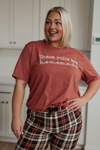 These Rolls are Homemade Tee Womens Ave Shops 