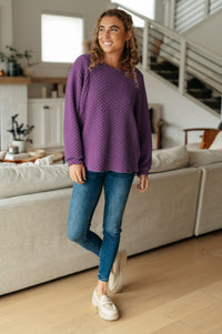 Thought It Over Textured Pullover Womens Ave Shops 