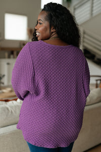 Thought It Over Textured Pullover Womens Ave Shops 