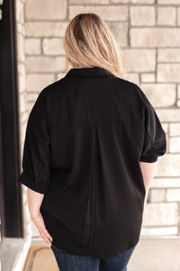 Turned Out Perfect Oversized Button Down Shirt Womens Ave Shops 