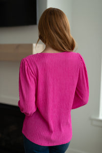 Very Refined V-Neck Blouse Womens Ave Shops 