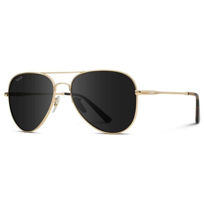 WearMe Pro Maxwell Black and Gold Sunglasses Sunglasses WearMe Pro 