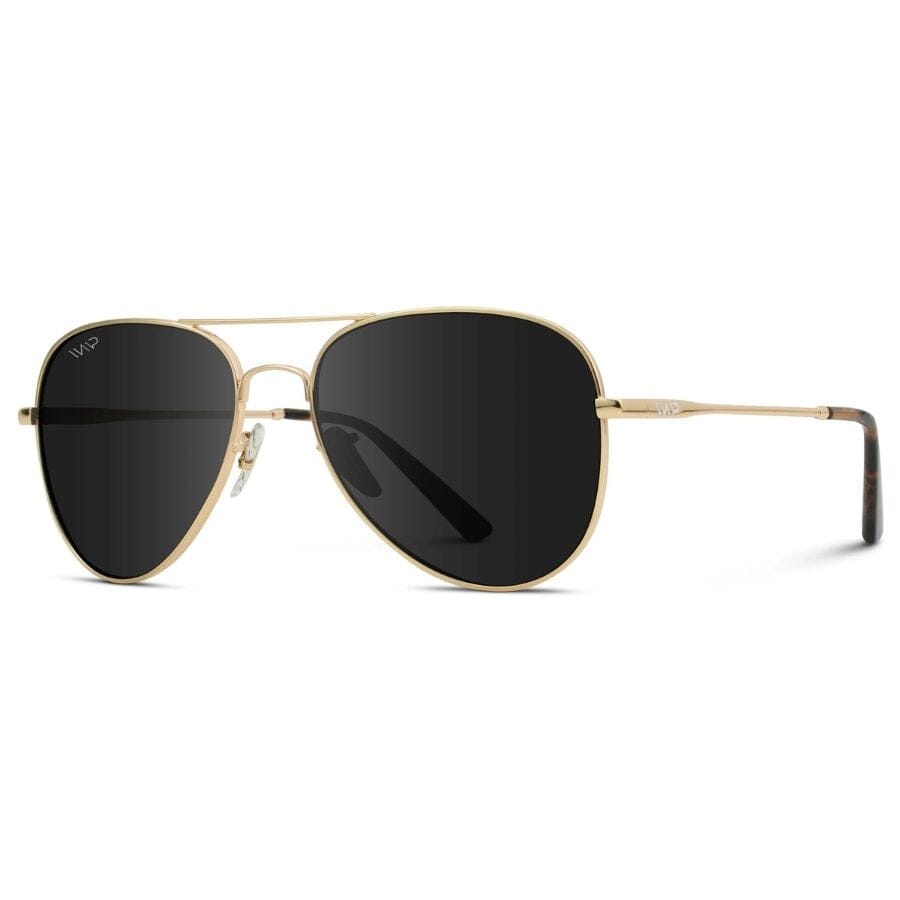 WearMe Pro Maxwell Black and Gold Sunglasses Sunglasses WearMe Pro 