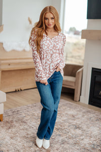 Wild Weekend Animal Print Top Womens Ave Shops 