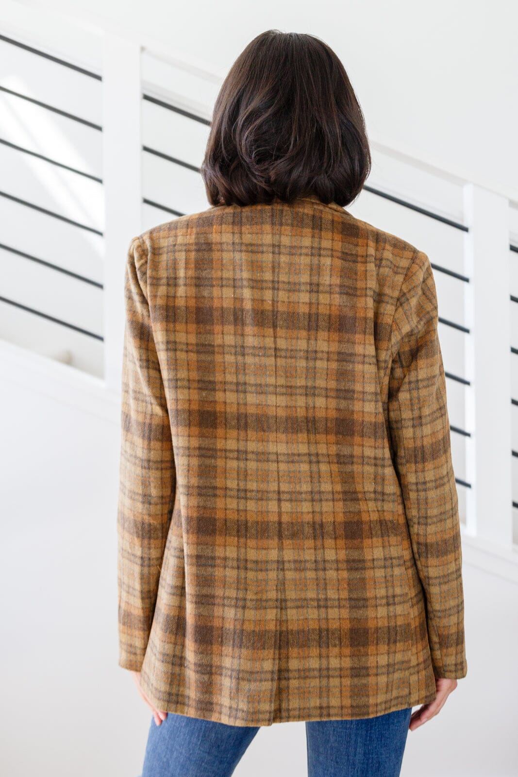World Class Plaid Blazer Layers Ave Shops 