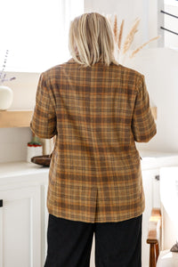 World Class Plaid Blazer Layers Ave Shops 