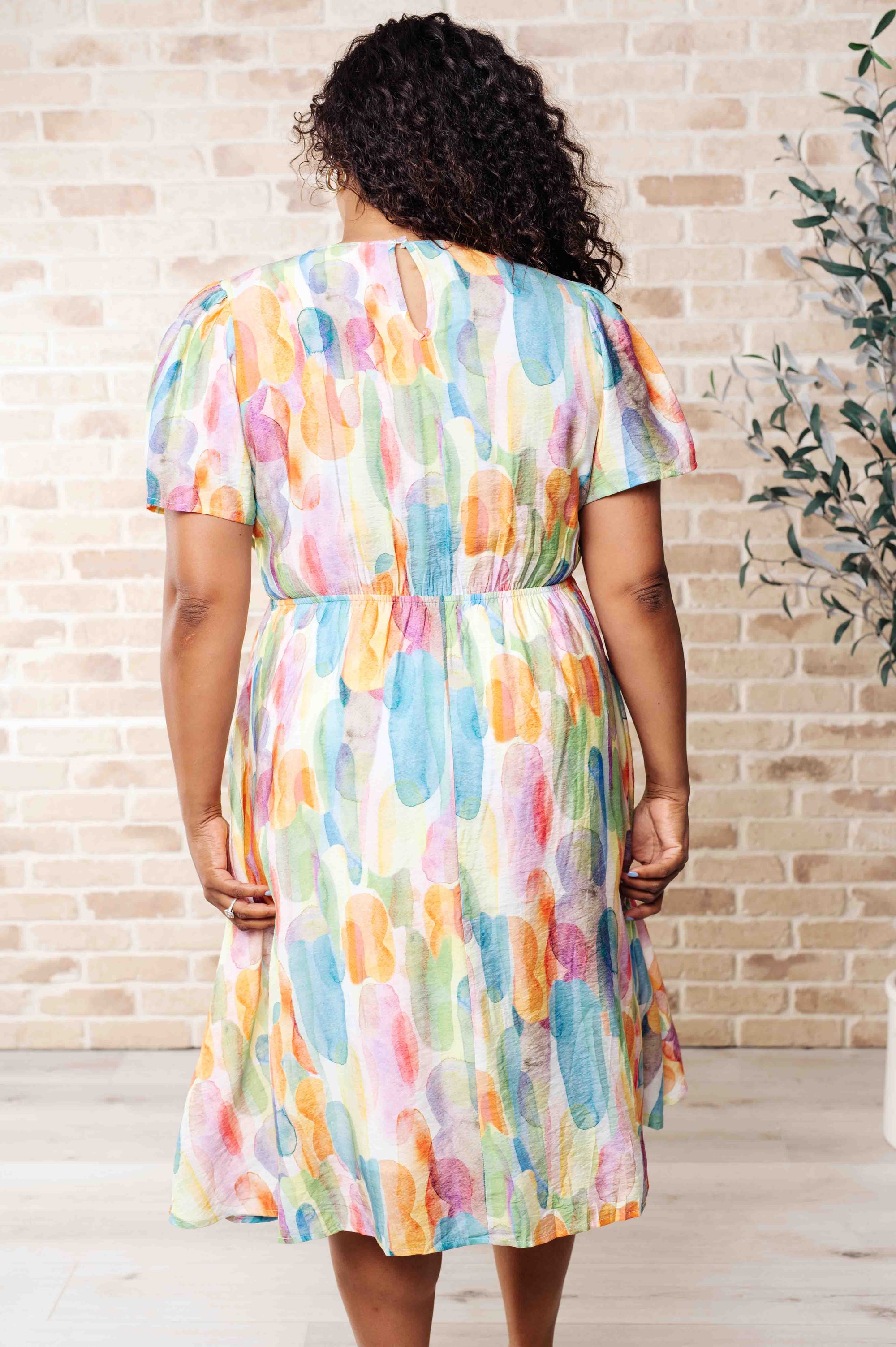 Young, Wild & Free Round Neck Dress Dresses Ave Shops 