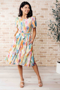 Young, Wild & Free Round Neck Dress Dresses Ave Shops 
