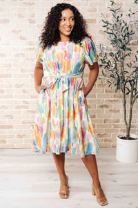 Young, Wild & Free Round Neck Dress Dresses Ave Shops 