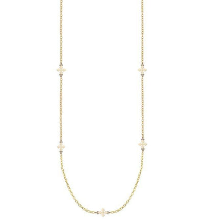 Natalie Wood Designs Believer Cross Necklace In Gold ShopLavishTX