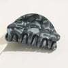 Black Marbled Acetate Hair Clip hair accessories Judson & Co