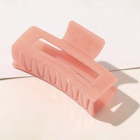 Bright Pink Solid Acetate Hair Clip hair accessories Judson & Co 