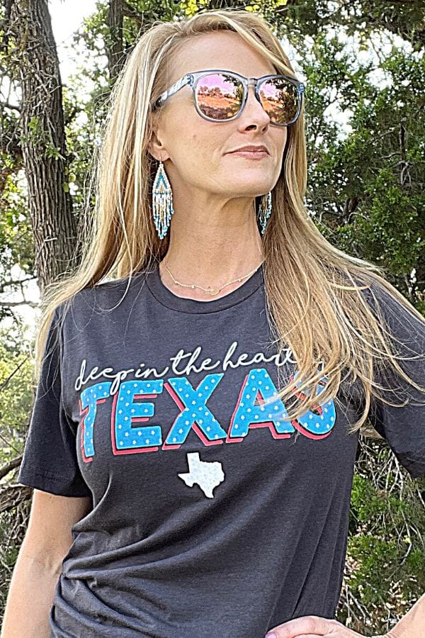 Deep In The Heart Of Texas Graphic Tee Texas True Threads 