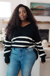 From Here On Out Striped Sweater Womens Ave Shops 
