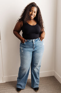 Hope High Rise Wide Leg Jeans Womens Ave Shops 