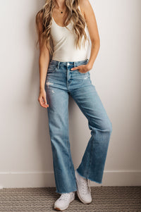 Hope High Rise Wide Leg Jeans Womens Ave Shops 