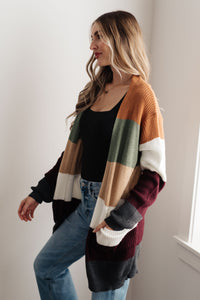 Long Drive Home Striped Cardigan Womens Ave Shops 