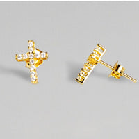 Meghan Browne 18K Saint Gold Earrings Earrings Meghan Browne 