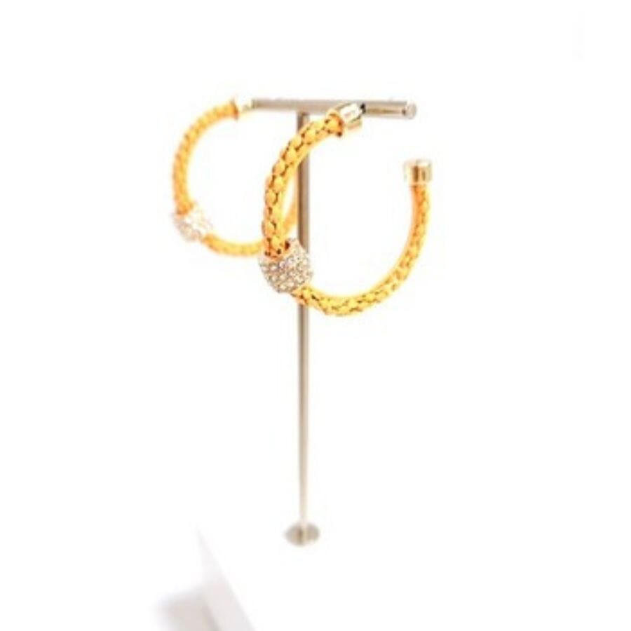 Meghan Browne Pipa Tangerine Earrings Earrings Meghan Browne 