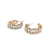 Meghan Browne Ross Clear Earrings Earrings Meghan Browne