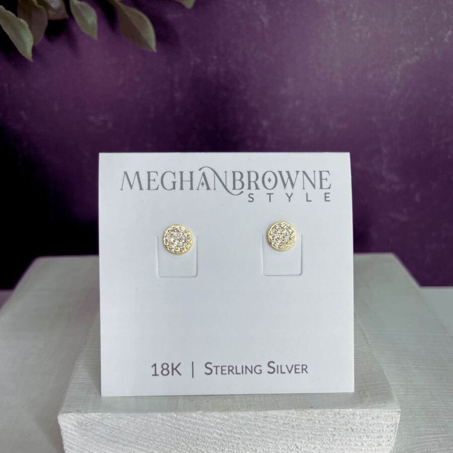 Meghan Browne Sims Gold Earrings Meghan Browne 