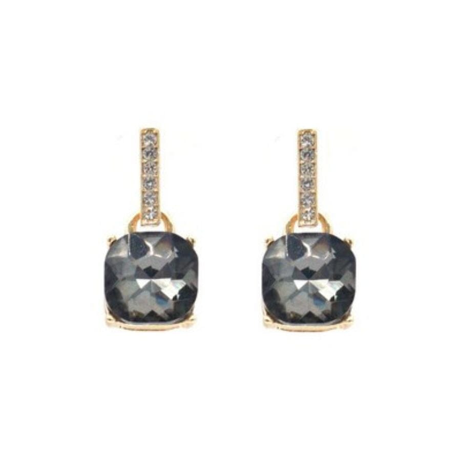Meghan Browne Sydney Black Diamond Earrings Earrings Meghan Browne 