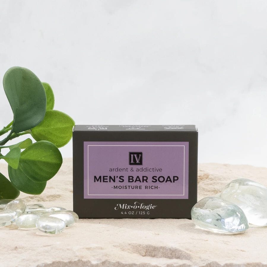 Mixologie Men's IV Bar Soap Ardent and Addictive Body Wash Mixologie 