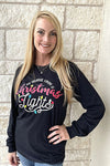 My Favorite Color is Christmas Lights T-Shirt Shirts & Tops Mama glitter