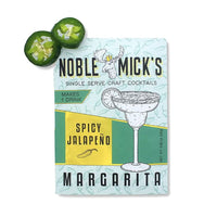 Noble Mick's Single Serve Craft Cocktails drink mixers Noble Mick's Spicy Jalapeno Margarita 