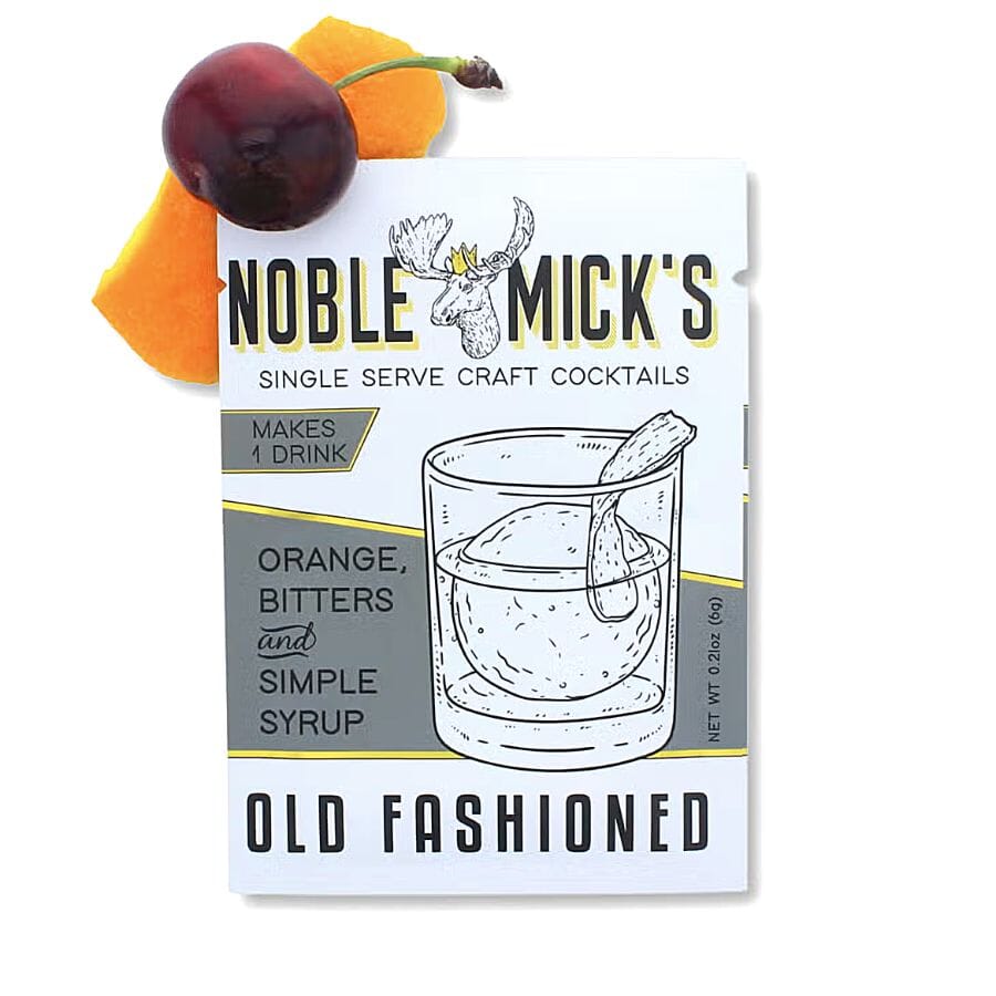 Noble Mick's Single Serve Craft Cocktails drink mixers Noble Mick's Old Fashioned 