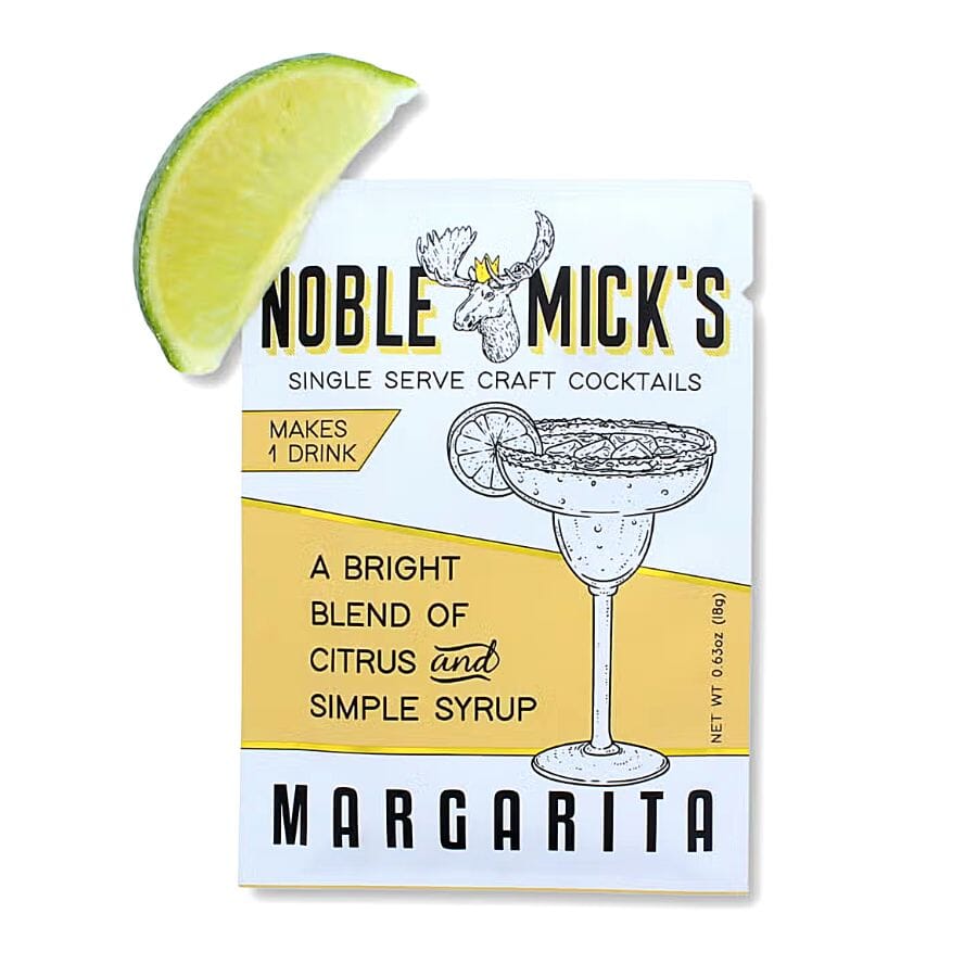 Noble Mick's Single Serve Craft Cocktails drink mixers Noble Mick's Margarita 