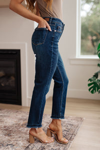 Phillipa High Rise Release Hem Slim Jeans Womens Ave Shops 