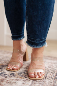 Phillipa High Rise Release Hem Slim Jeans Womens Ave Shops 