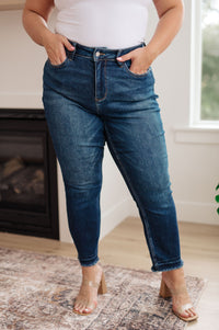 Phillipa High Rise Release Hem Slim Jeans Womens Ave Shops 