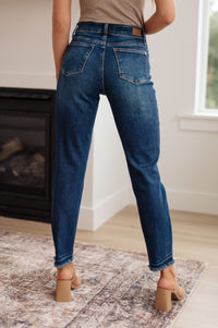 Phillipa High Rise Release Hem Slim Jeans Womens Ave Shops 