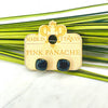 Pink Panache 10mm Black Cushion Cut Post Earrings Earrings PINK PANACHE