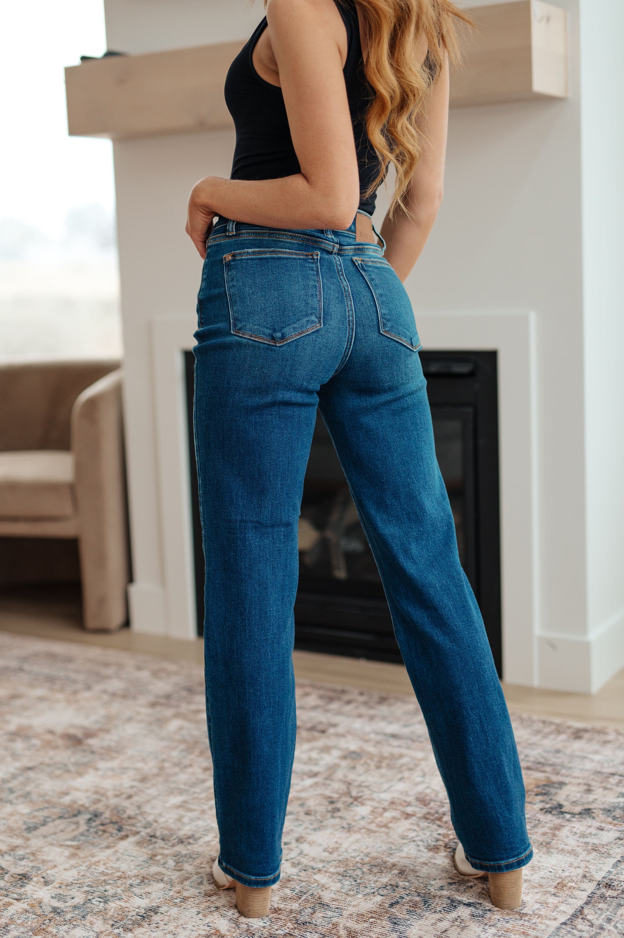 Pippa High Rise Button Fly Dad Jeans Jeans Ave Shops 