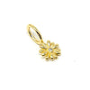 The Sis Kiss Mini Daisy Charm Gold Necklace Charm The Sis Kiss