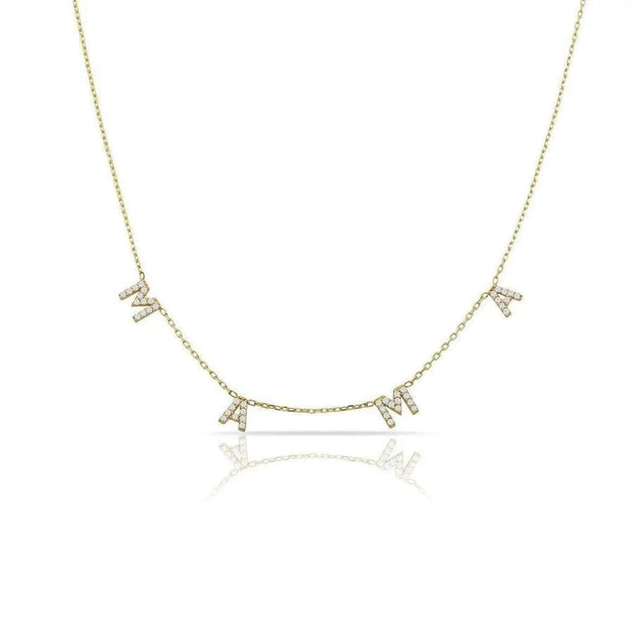 The Sis Kiss *Mini* MAMA It’s All in a Name® Necklace The Sis Kiss