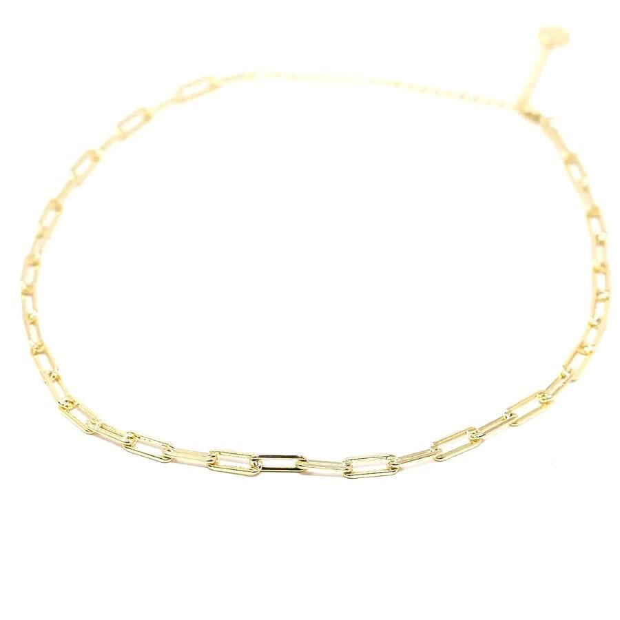The Sis Kiss The Leo Chain Gold Necklace The Sis Kiss 
