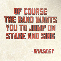 Tipsy Coasters coaster Tipsy Coasters Of Course The Band Wants You To Jump 