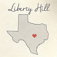 Tipsy Coasters coaster Tipsy Coasters Love Your Town - Liberty Hill 